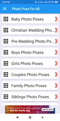 Photo Pose For All android App screenshot 5